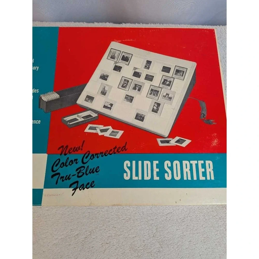 Focal SLIDE SORTER Color‎ Corrected Tru-Blue Face Kmart Vintage Accessory